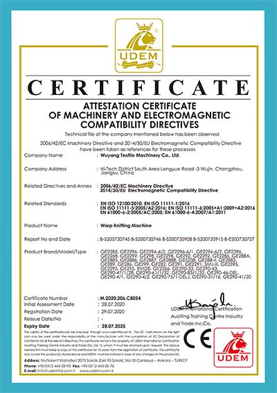 CE Certificate