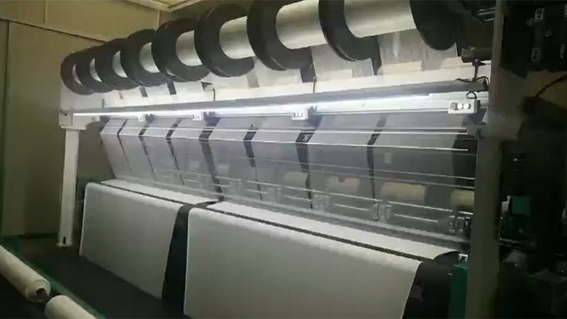 Tricot Warp Knitting Machine