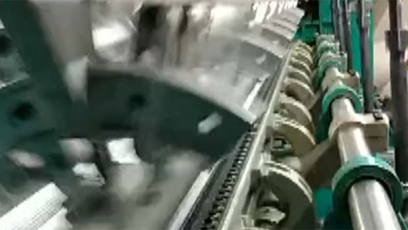 GE295 High Speed Net Knitting Machine