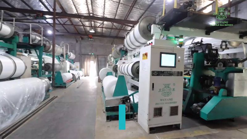 GE2298 3D Spacer Fabric Warp Knitting Machine