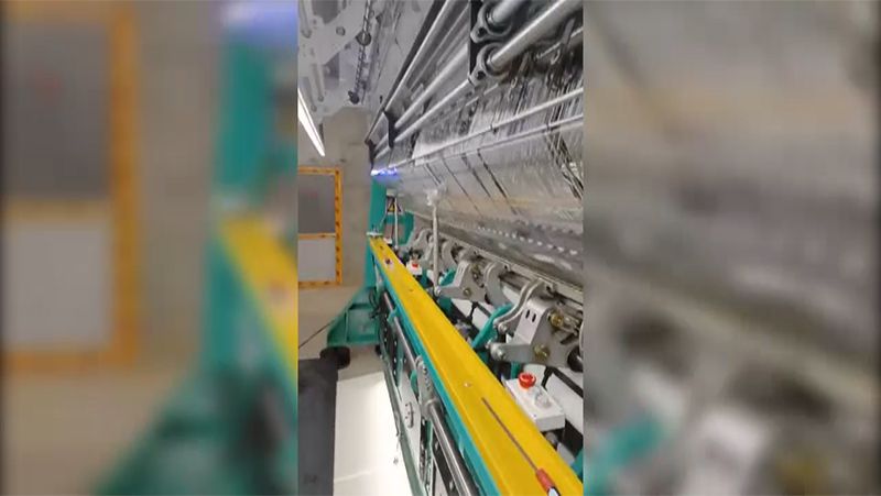 GE2285 High Speed Spacer Fabric Warp Knitting Machine