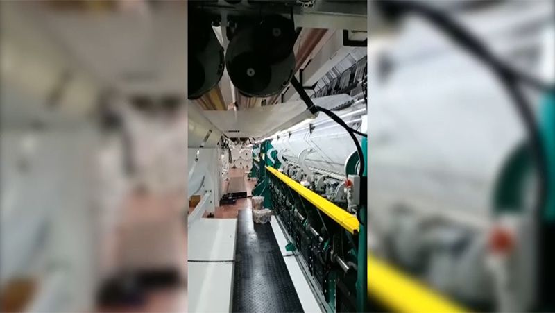 GE288-IIB Faux Fur Warp Knitting Machine