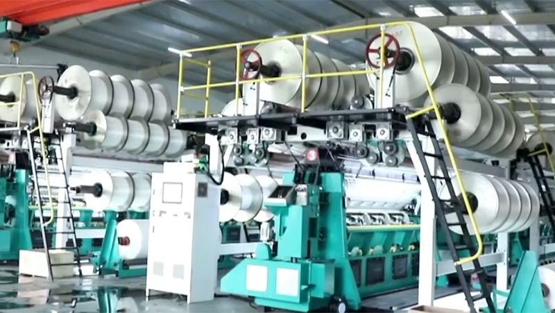 GE2885 Plush Fabric Warp Knitting Machine