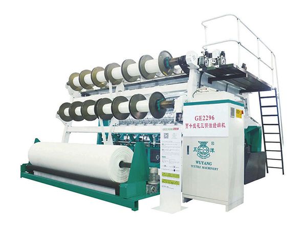 GE2296-6/1 Jacquard Spacer Fabric Warp Knitting Machine