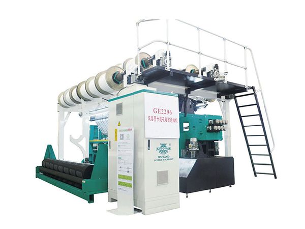 GE2296-6/2 Jacquard Spacer Fabric Warp Knitting Machine