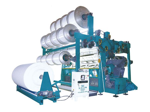 GE286 Short Plush Fabric Warp Knitting Machine